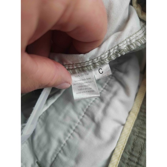 Ann Taylor Loft Khaki Casual Chino Shorts Womens Size 8 Green Preppy Casual - Picture 5 of 7